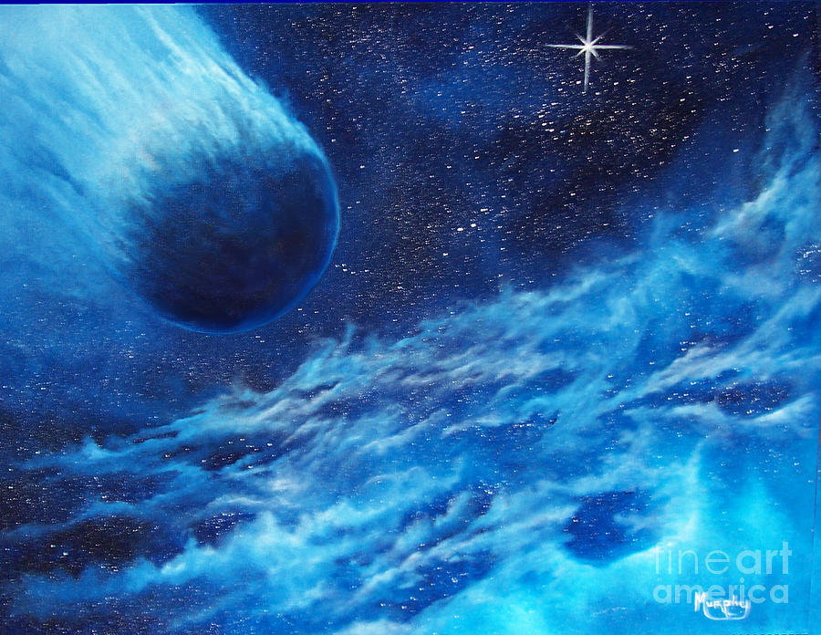 Comet Experience Painting by Murphy Elliott