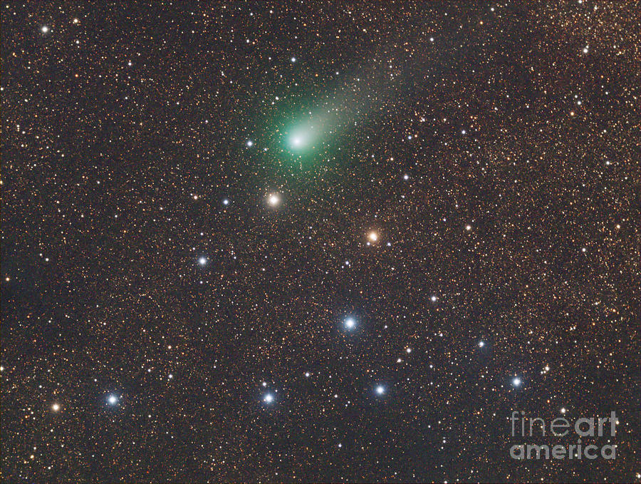 Comet Garradd And Brocchis Cluster Photograph by Chris Cook