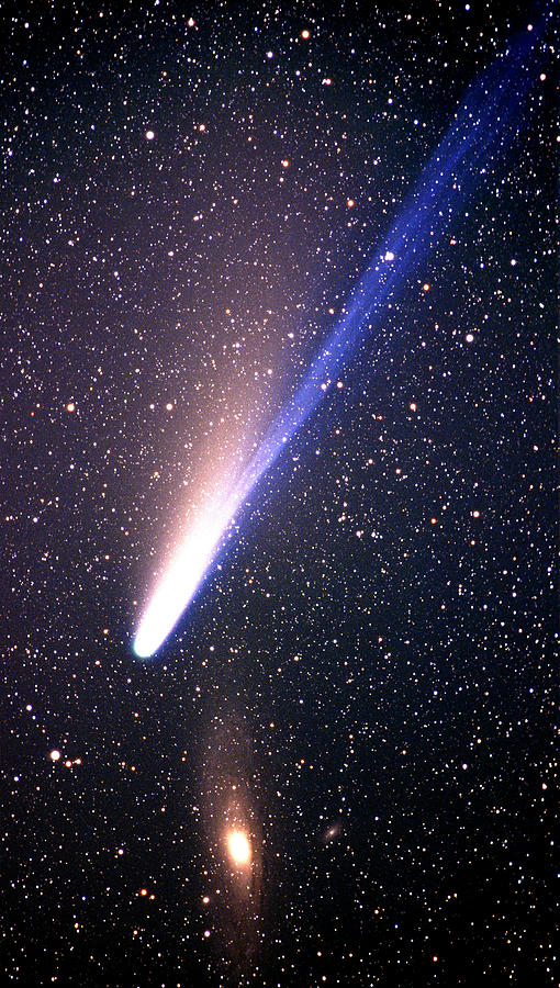 Comet Ikeya-zhang & Andromeda Galaxy Photograph by Pekka Parviainen ...