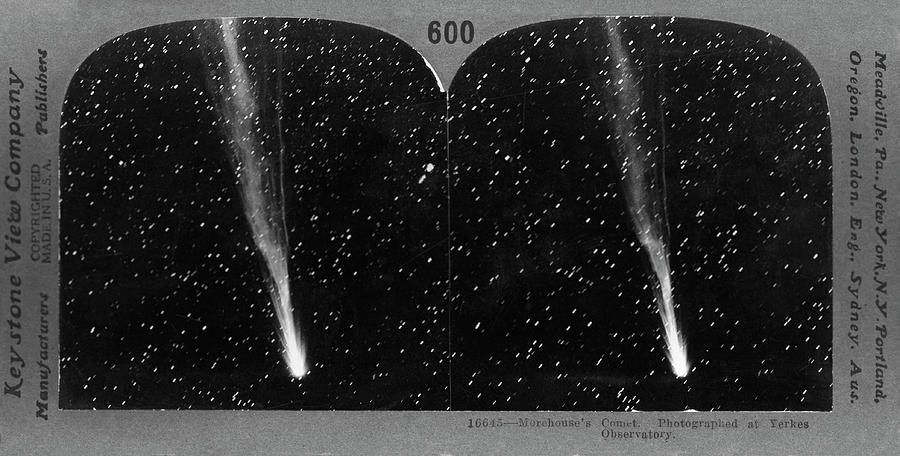 Comet Morehouse In 1908 Photograph by Us Naval Observatory/science Photo Library