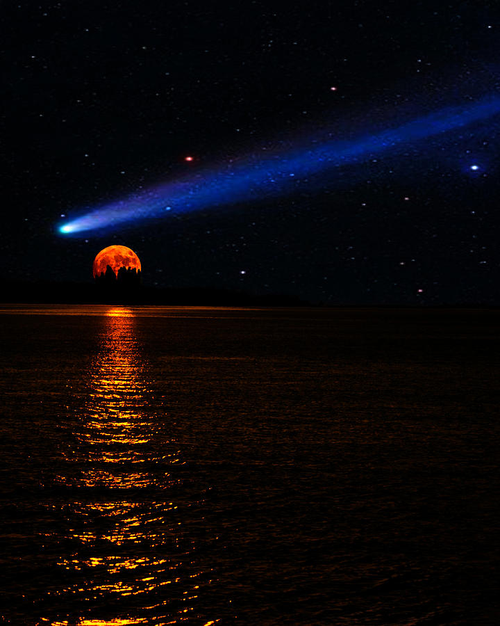 Comet Digital Art by Toby Horton - Fine Art America