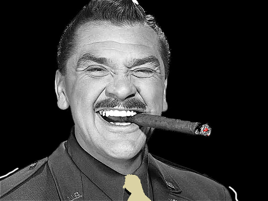 Comic Surrealist Ernie Kovacs In His  First Film Operation Mad Ball 1958-2013 Photograph
