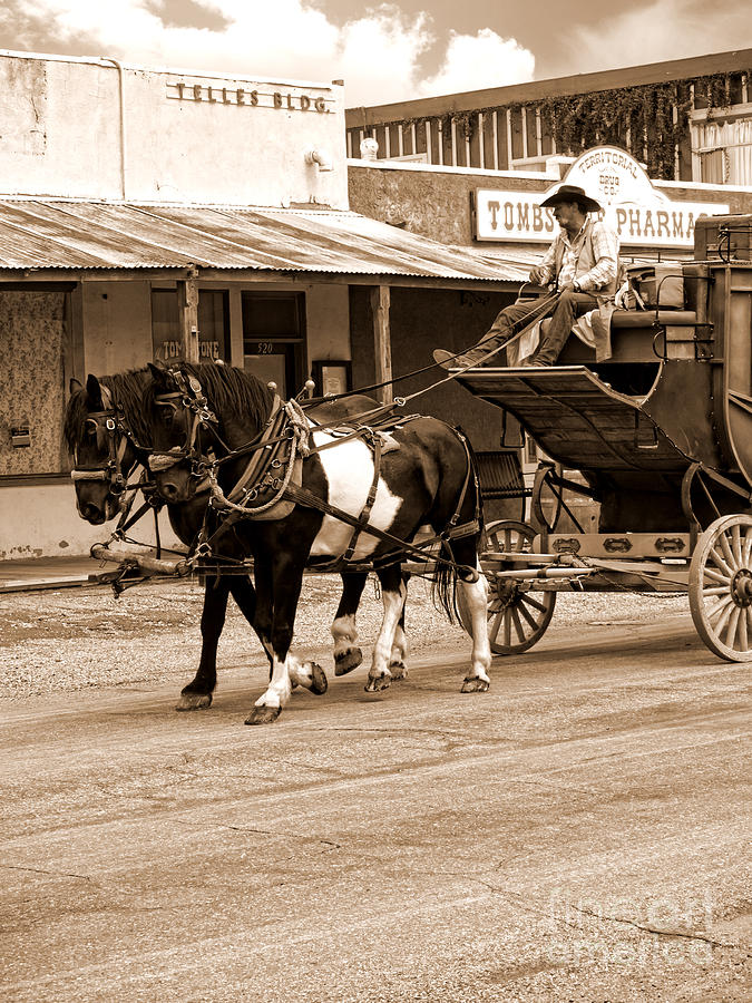 Coming into Tombstone Photograph by Brenda Kean