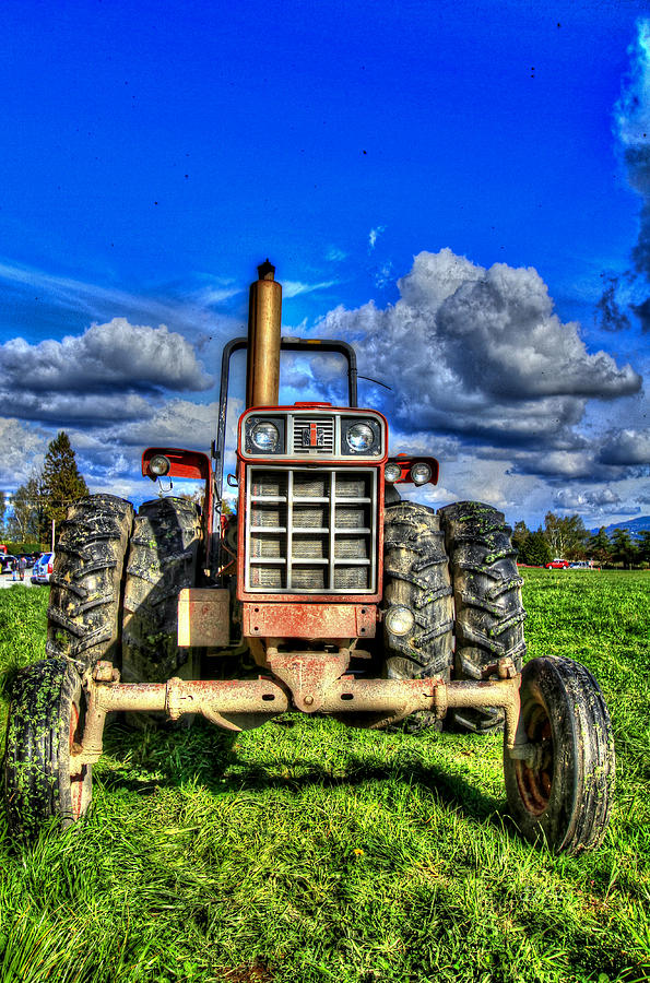Coming out of a heavy action tractor Photograph by Eti Reid