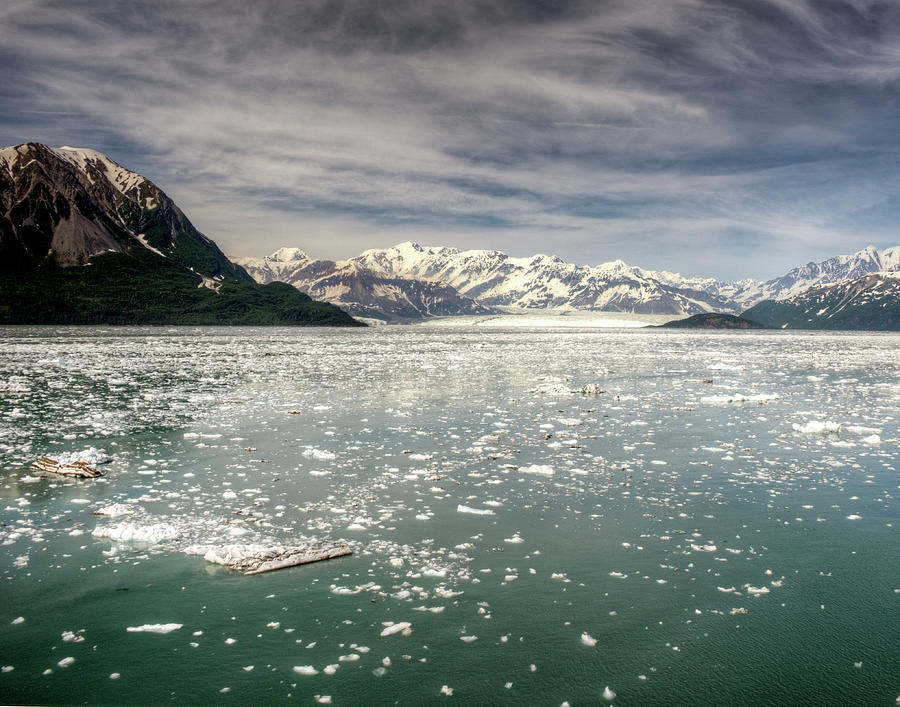 Coming Upon Hubbard Glacier, Alaska Photograph by Vicki Jauron, Babylon And Beyond Photography