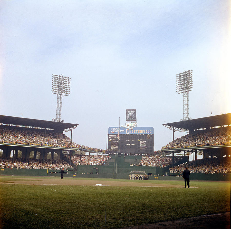 Comiskey Park Photo From The Outfield Photograph by Retro Images Archive