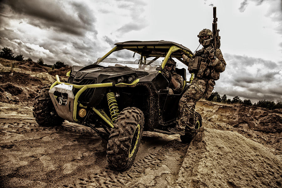 Commandos Quick Reaction Combat Group Photograph by Oleg Zabielin