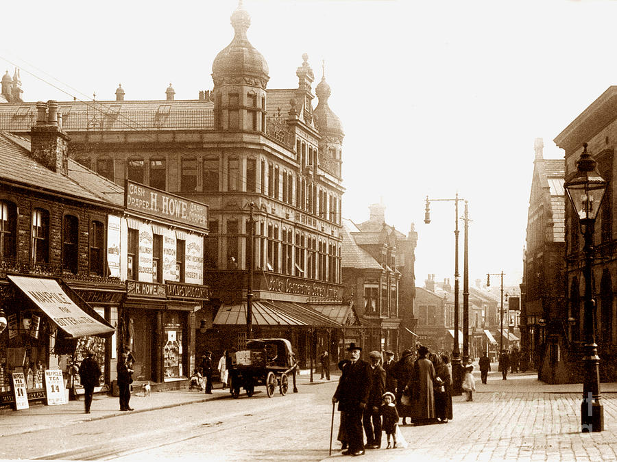 Commercial Street Batley England Photograph by The Keasbury-Gordon ...