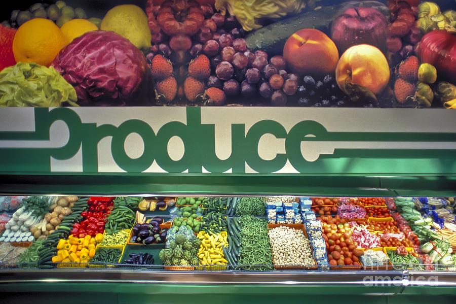 Commissary Market Fruit Produce Display Photograph by David Zanzinger
