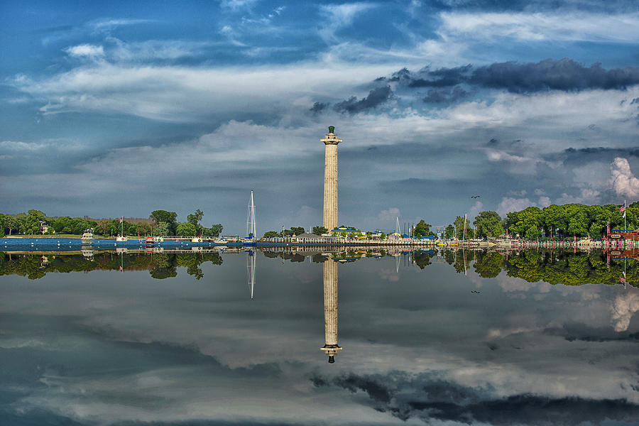 Commodore Perry Monument Photograph by Kevin Cable