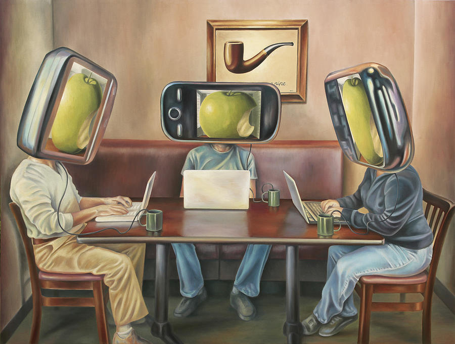 Surrealism Painting - Common Ground by Charles Luna