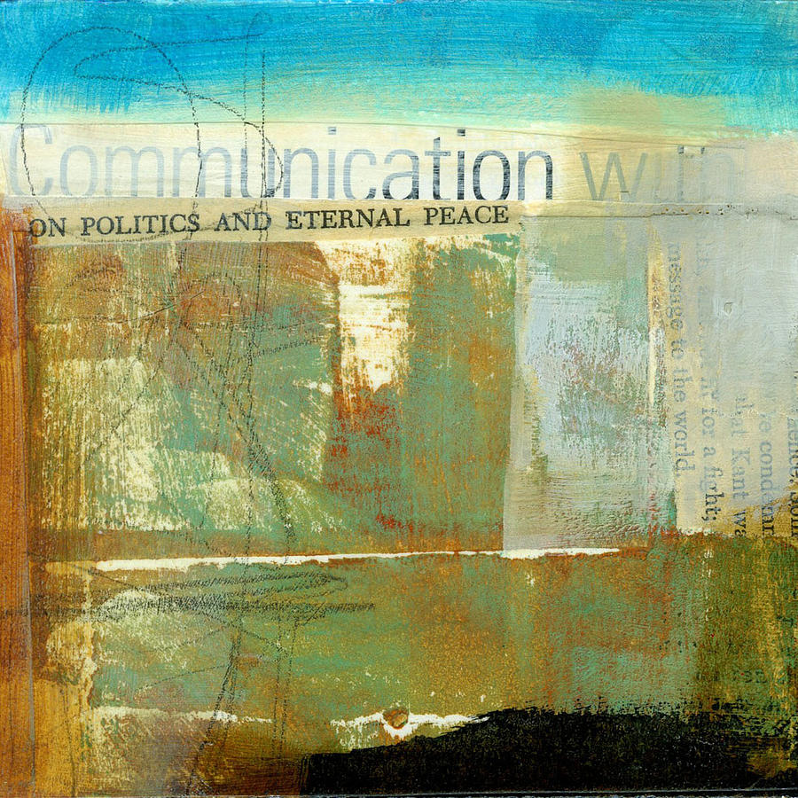 Jane Davies Painting - Communication With by Jane Davies