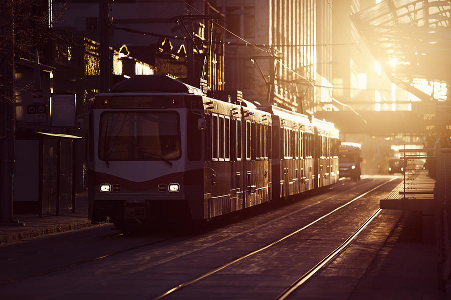 Commuter Train Photograph by Dan_prat Commuter Train Photograph by Dan_prat