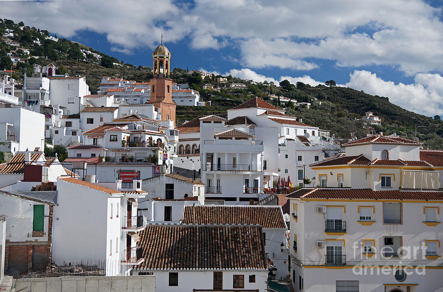 Competa in Andalucia Photograph by Rod Jones