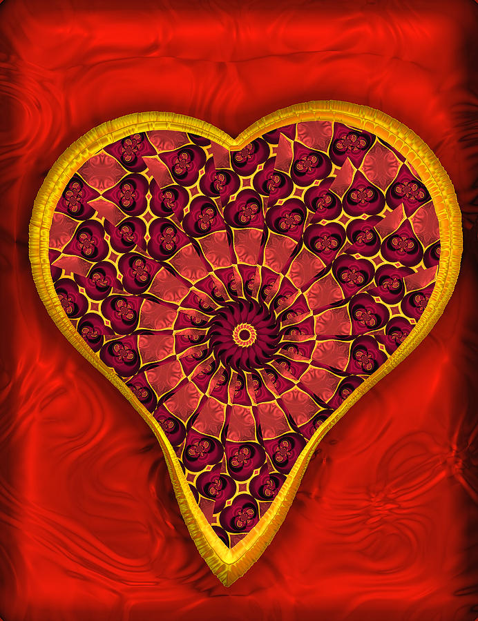 Complications Of The Heart Digital Art by Wendy J St Christopher