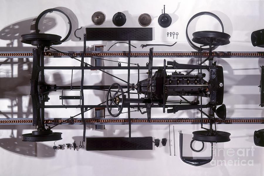 Components Of Ford Model T Photograph by Dave Rudkin / Dorling Kindersley