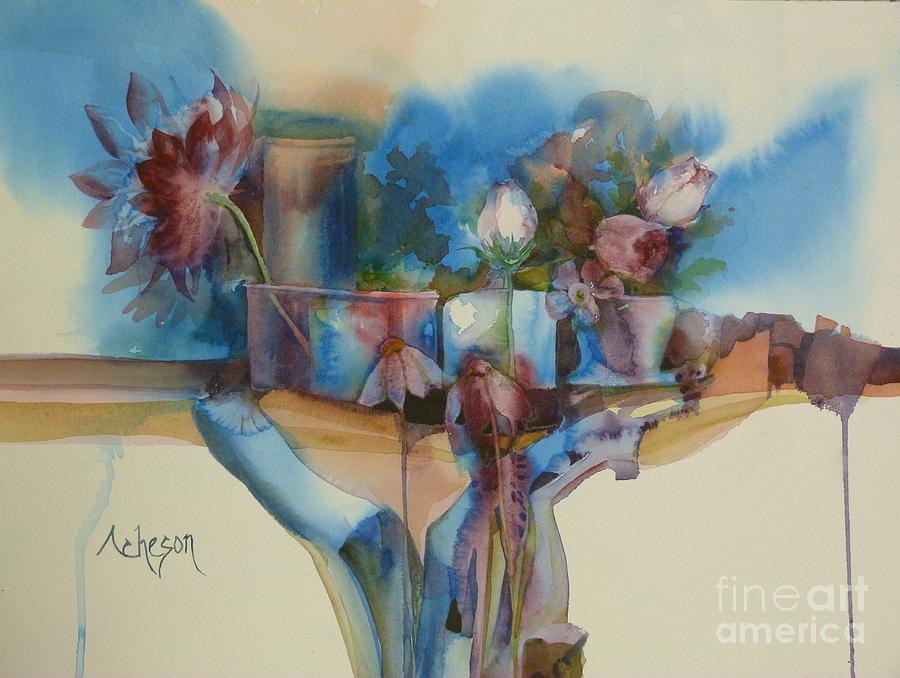 Composition Painting by Donna Acheson-Juillet