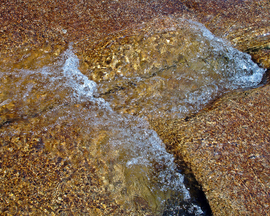 Composition in Water and Stone Photograph by Lynda Lehmann