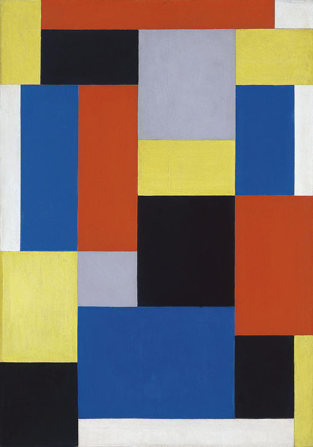 Composition XX Painting by Theo van Doesburg