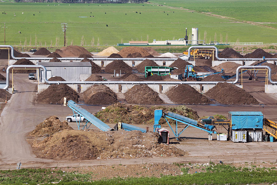 Composting Recycling Facility by Peter Menzel