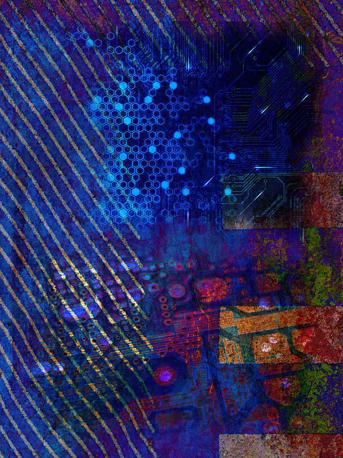Compute Abstract Digital Art by Mary Clanahan