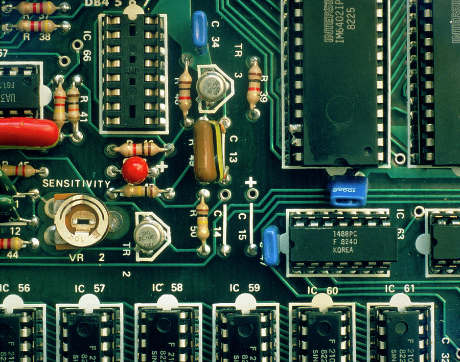 Computer Circuit Board Photograph by Martin Dohrn/science Photo Library ...