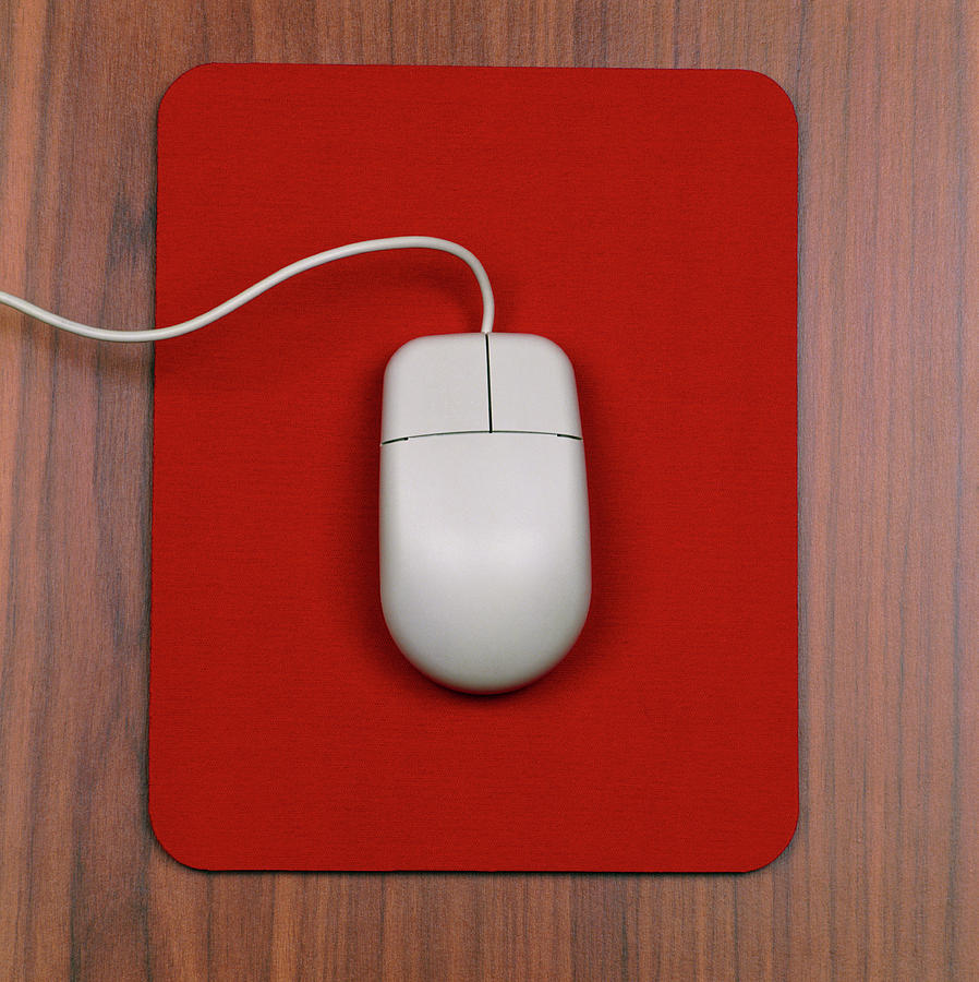 Computer Mouse Photograph by Alex Bartel/science Photo Library Fine
