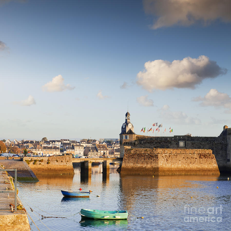 Concarneau Brittany France Photograph by Colin and Linda McKie