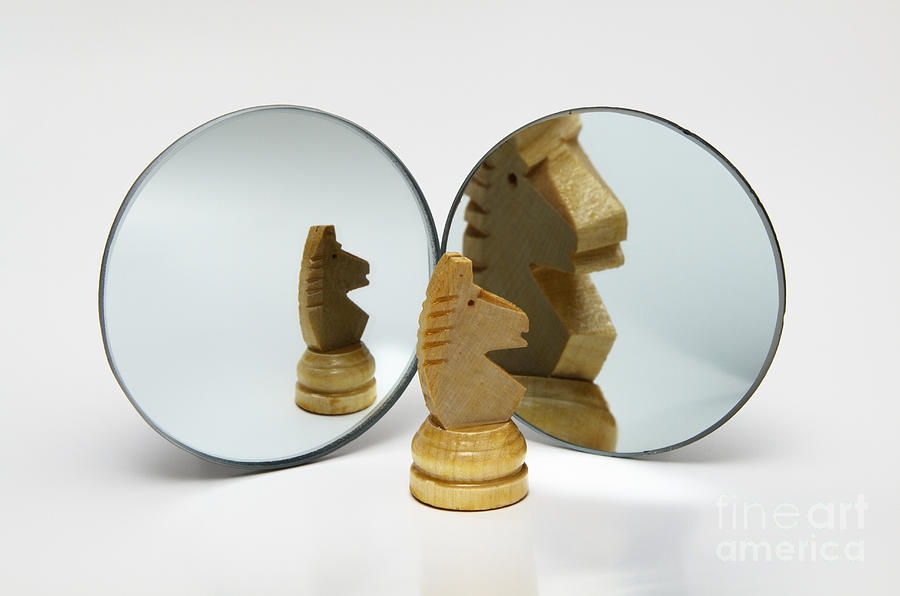Still Life Photograph - Concave And Convex Mirrors, 4 Of 4 by GIPhotoStock