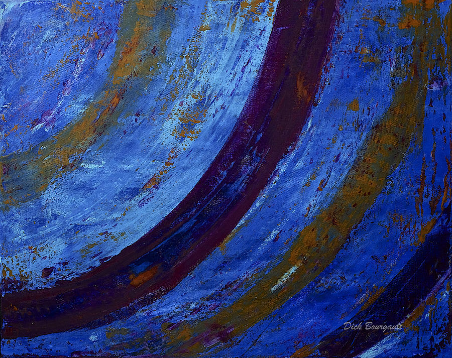 Concentric Painting by Dick Bourgault
