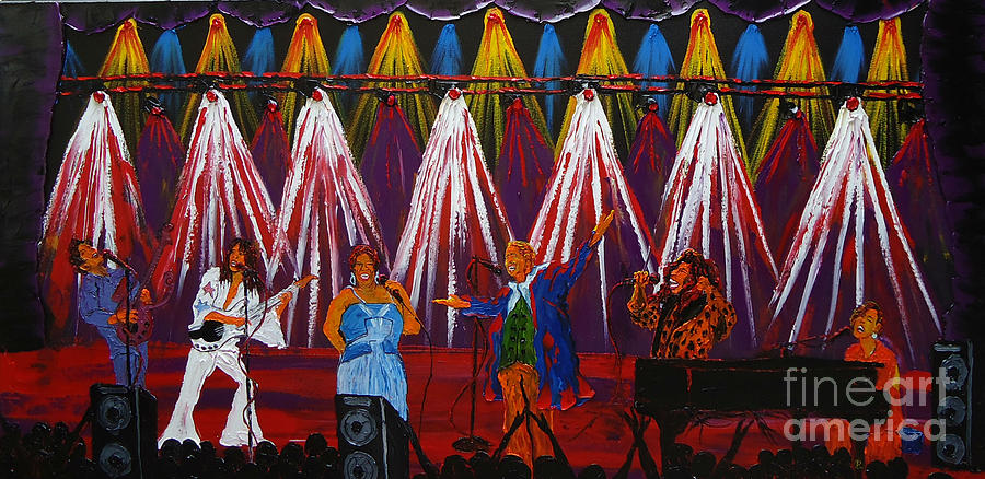 Concert Of All Concerts 3 Painting by James Dunbar