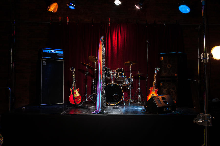 Concert Stage Photograph by Blaise Hayward