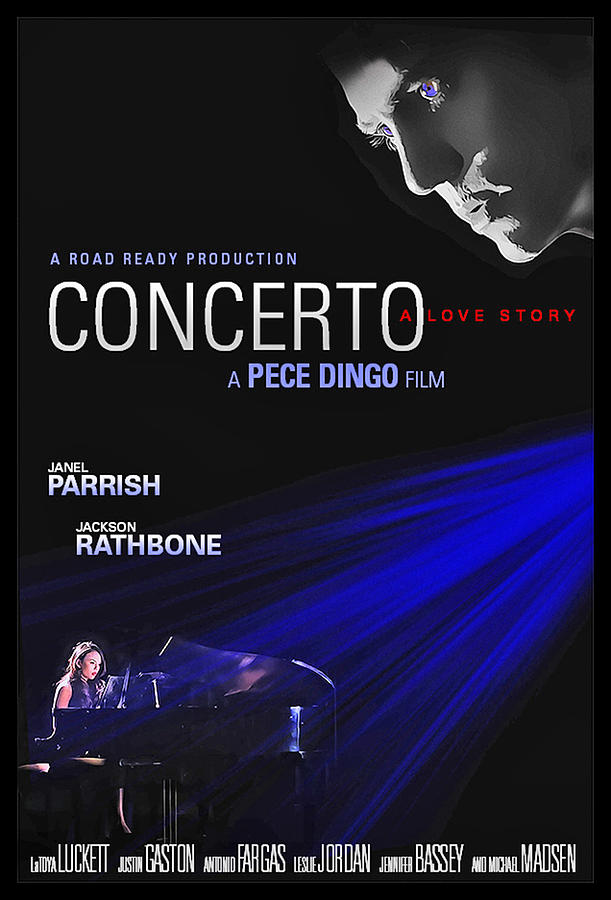 Concerto Movie Poster Proof Photograph by Chuck Staley Concerto Movie Poster Proof Photograph by Chuck Staley