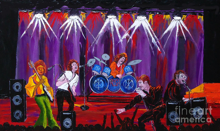 Concerts Of All Concerts 2 Painting by James Dunbar