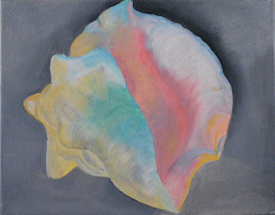 Conch Shell Digital Art by Catherine Weser