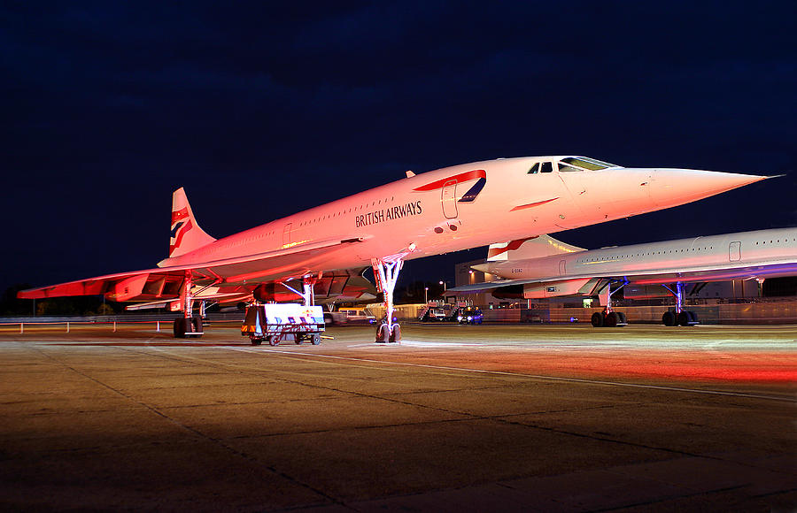 Concorde on Stand Photograph by Andy Myatt