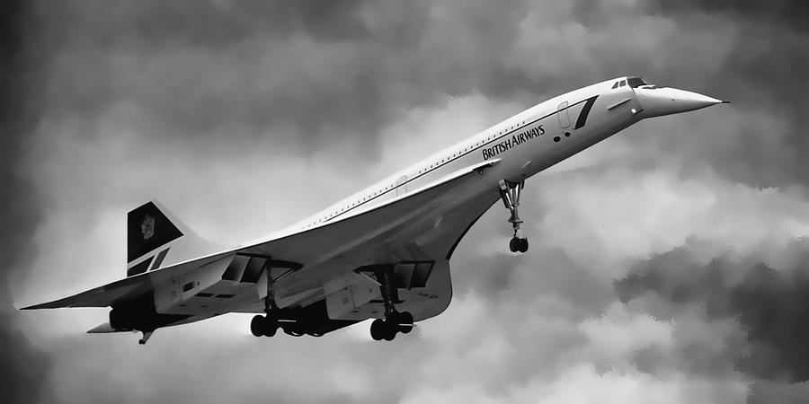 Concorde Supersonic Transport S S T Photograph by Wes and Dotty Weber