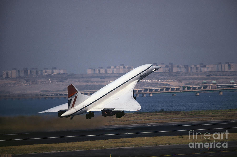 Transportation Photograph - Concorde by Tim Holt