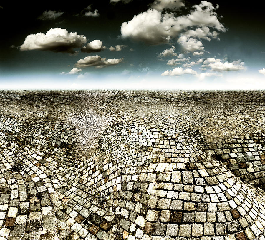 Architecture Digital Art - Concrete Mind by Florin Birjoveanu