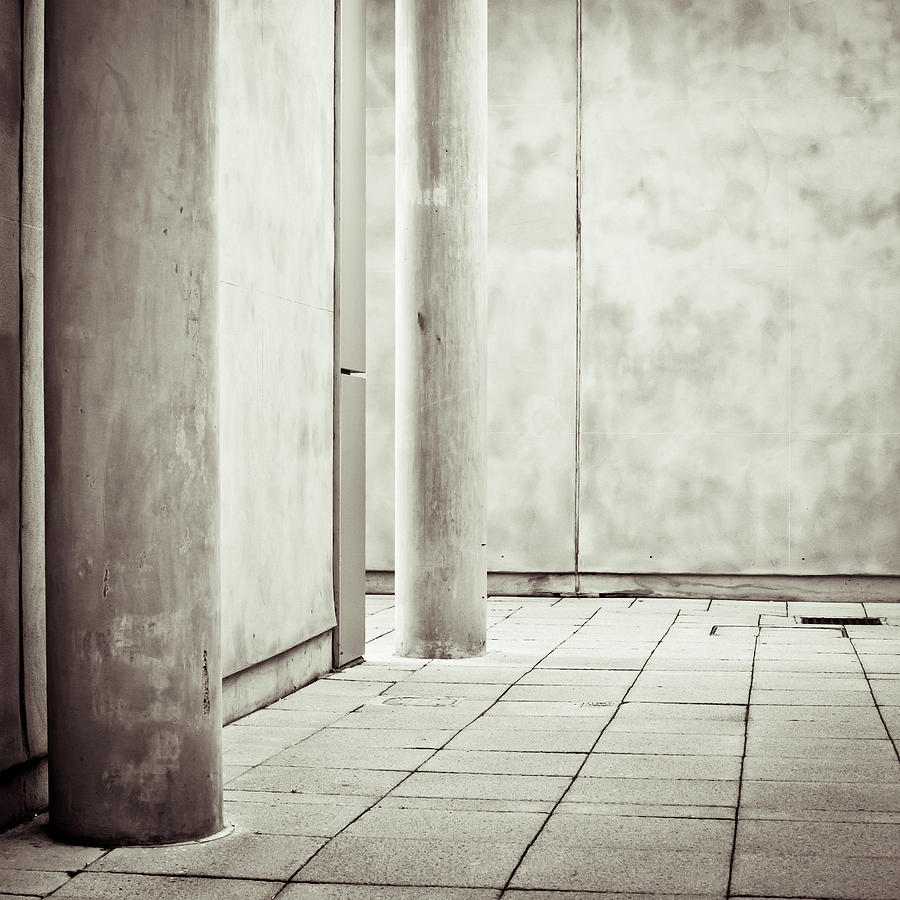 Architecture Photograph - Concrete space by Tom Gowanlock