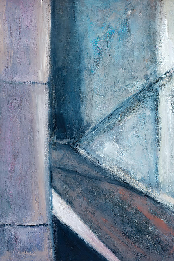 Concrete Texture Painting by LJ Armstrong