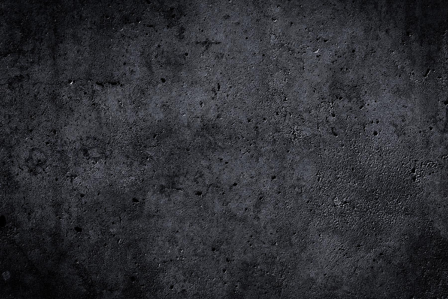 Concrete Wall Background Texture With Dark Edges Photograph by R.Tsubin