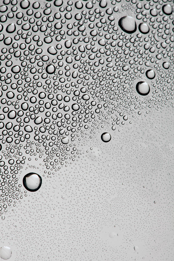 Condensation On A Shiny Surface Photograph by Larry Washburn