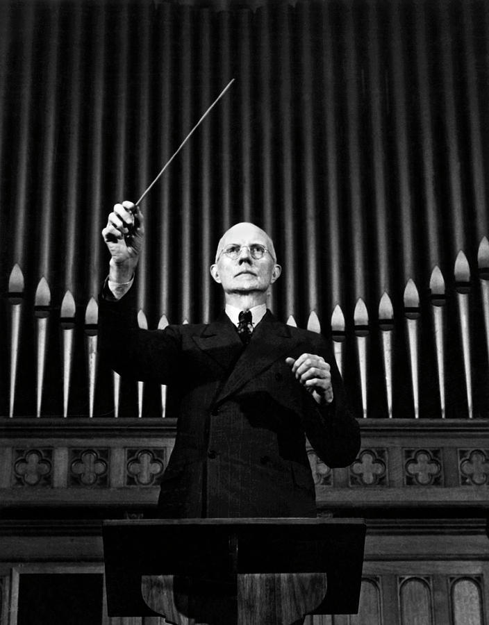 Conductor Hagbard Brase Photograph by Underwood Archives