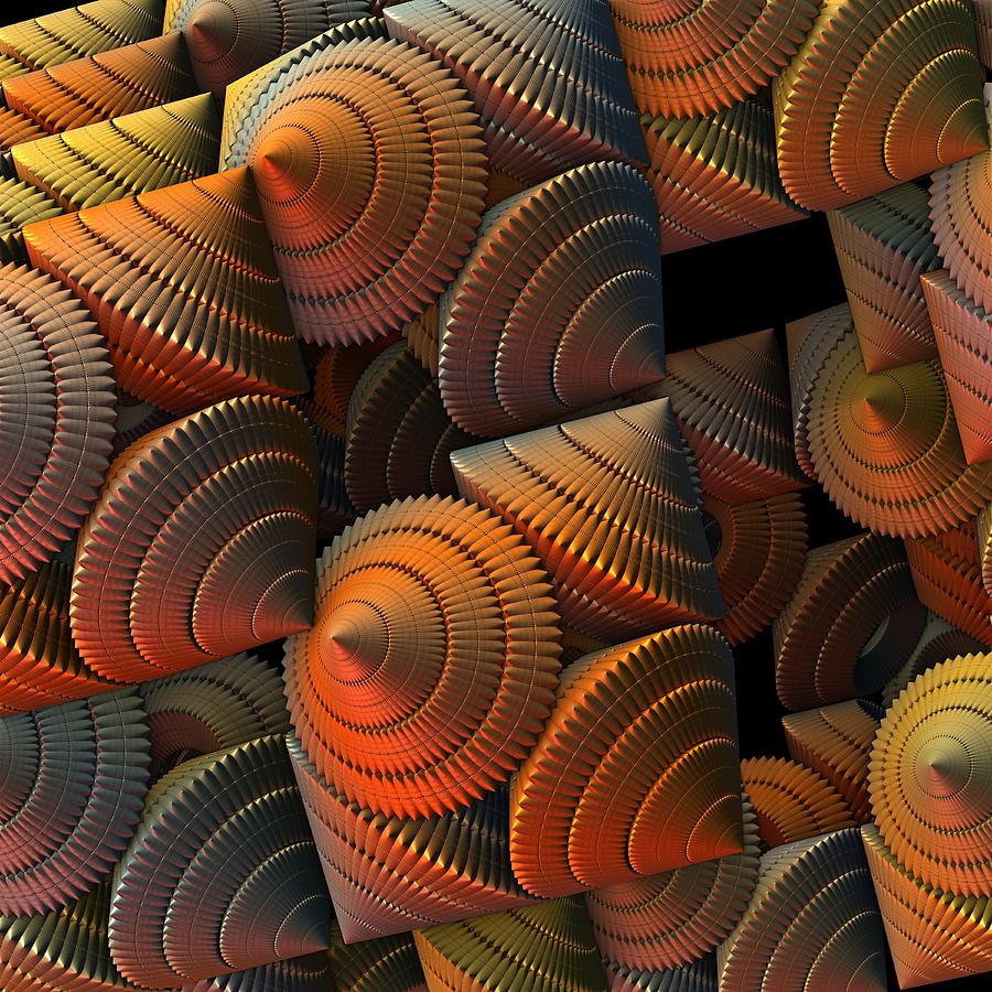 Cones Digital Art by Lyle Hatch