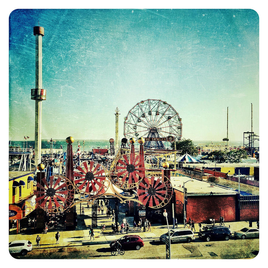 Coney Island Amusement Photograph by Natasha Marco