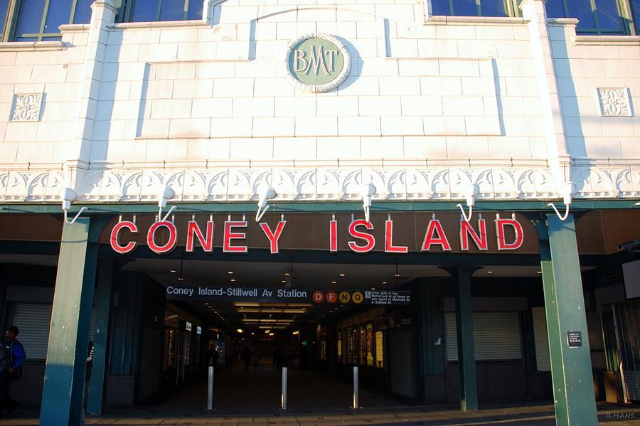 Coney Island Bmt Subway Station Photograph