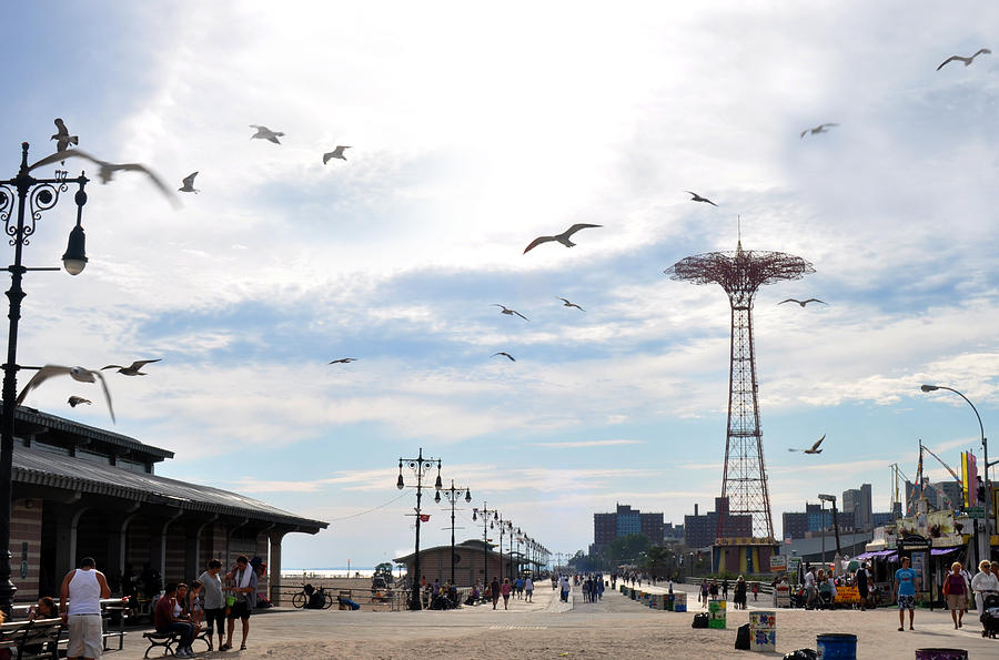 Coney Island Brooklyn Photograph by Diane Lent