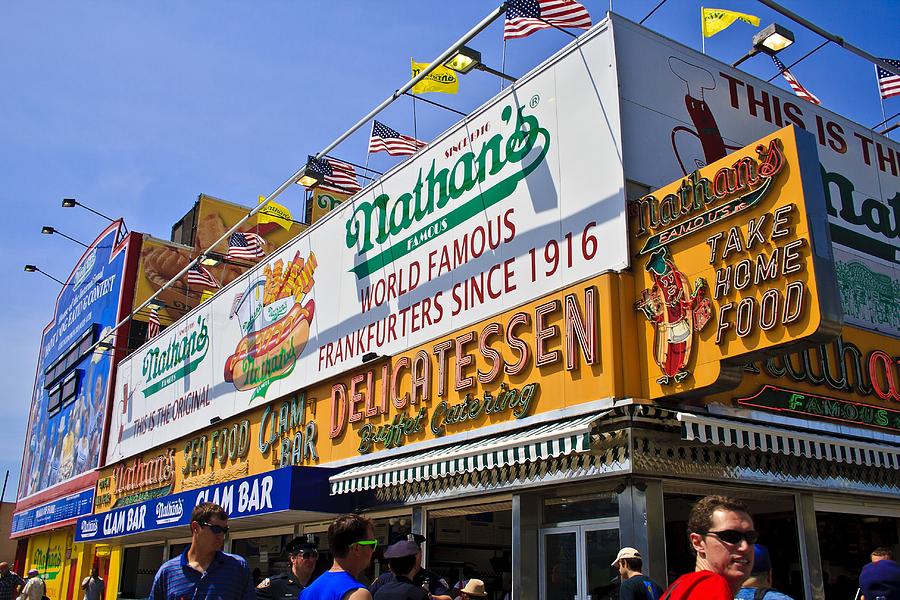 Coney Island Dogs Photograph by Marisa Geraghty Photography