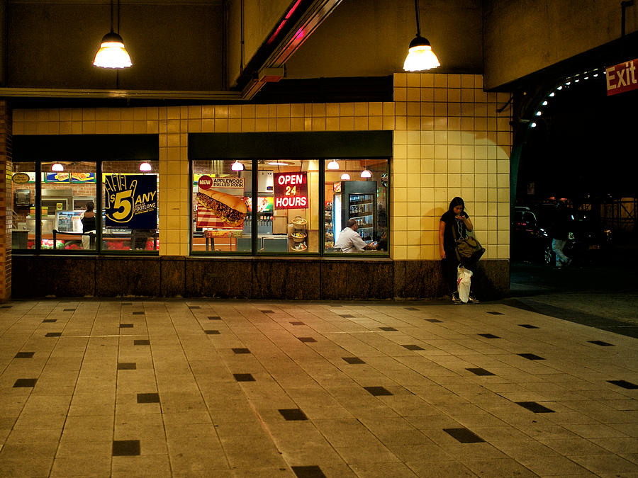 Coney Island Nights Photograph by Cornelis Verwaal